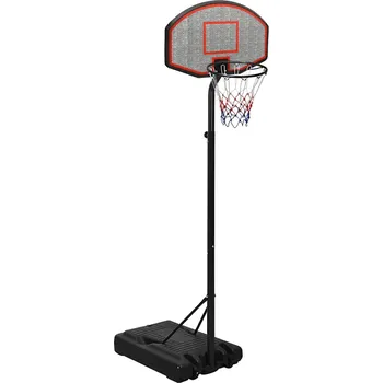 Basketbalový koš Basketbalový koš černý 237-307 cm polyethylen IM_93653