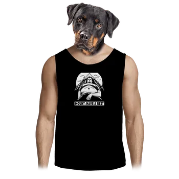 Pánské tílko Bastard Mount have a rest pánské tílko Black