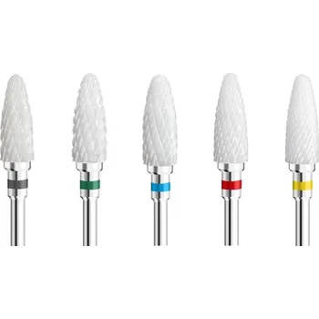 5 ks Frézky na nehty pro gelové nehty doma | bruska, nástroje na manikúru - 13 5 ks