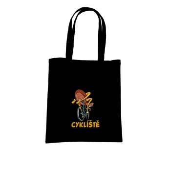Nákupní taška Bastard Cyklíště taška Black