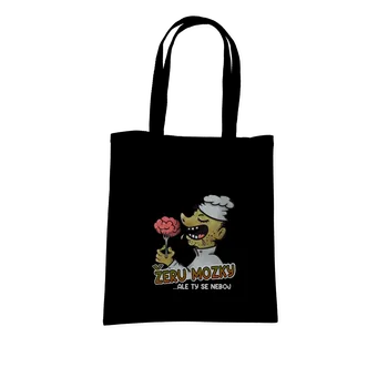 Nákupní taška Bastard Žeru mozky taška Black