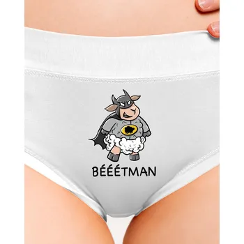 Souprava dámského spodního prádla Bastard Bééétman dámské kalhotky White