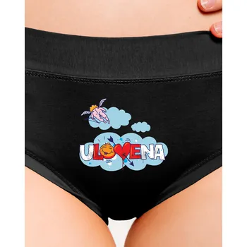 Souprava dámského spodního prádla Bastard Uloveni dámské kalhotky Black