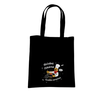 Nákupní taška Bastard Hvězdná pekárna taška Black