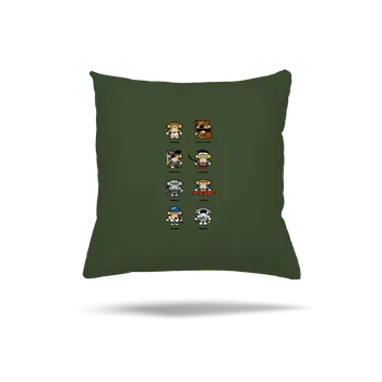 Polštář Bastard Tlupa opic polštář Olive Green