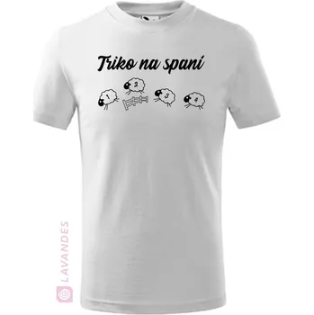 Triko na spaní 2, dívčí, bílá, 146 (Dětské tričko na spaní)