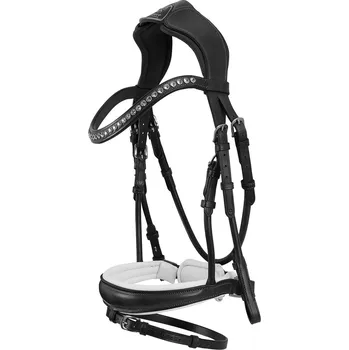 ACAVALLO Uzdečka Poesia Acavallo, černá FULL