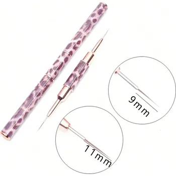 Štětec na zdobení nehtů, štětec na gel akryl nail art | štětec, doplněk - 07