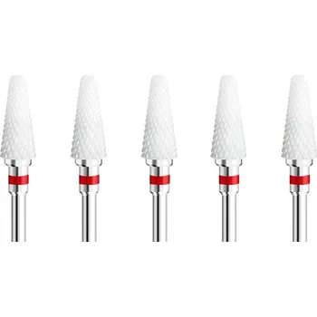 5 ks Frézky na nehty pro gelové nehty doma | bruska, nástroje na manikúru - 29 5 ks