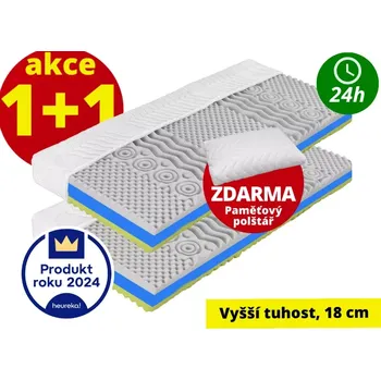 Matrace Matrace za hubičku.cz Favorit Hard 18 195x80x18 cm 1+1