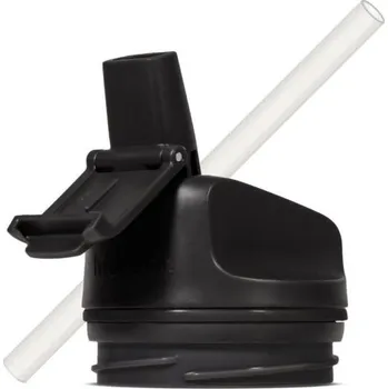 Láhev HidrateSpark Steel – náhradní víčko na lahev s brčkem, 620 ml, černé HI-Lid-004-005