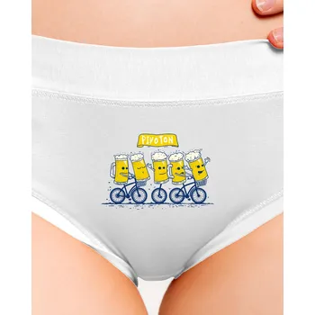 Souprava dámského spodního prádla Bastard Pivoton dámské kalhotky White