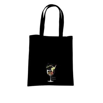 Nákupní taška Bastard Ovíněná královna taška Black