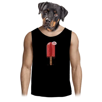 Pánské tílko Bastard Ice crime pánské tílko Black