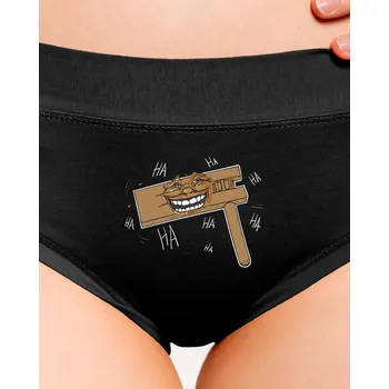 Souprava dámského spodního prádla Bastard Řehtačka dámské kalhotky Black