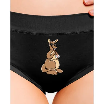 Souprava dámského spodního prádla Bastard Hrdí rodiče dámské kalhotky Black