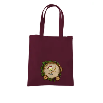 Nákupní taška Bastard Vinný horoskop: Střelec taška Burgundy