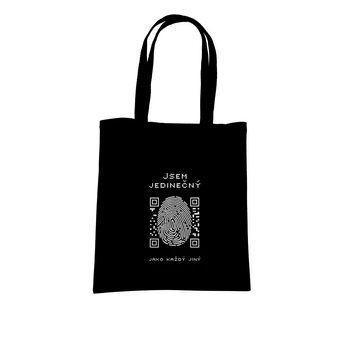 Bastard Jsem jedinečný taška Black