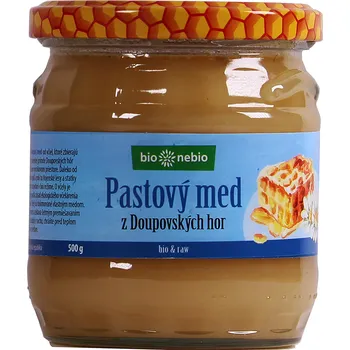 Přisada na vaření a pečení Med pastový z Doupovských hor 500 g BIO BIO NEBIO