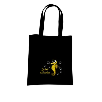 Bastard Na koníka taška Black