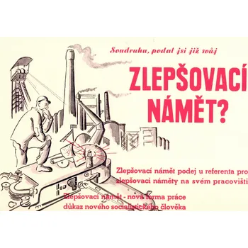 Plechová cedule Plechová retro cedule - Zlepšovací námět... Provedení: Dibond: 30 x 20 cm