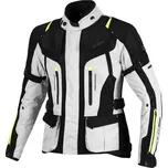 TXR Dámská bunda na motorku Expedition černo-šedo-fluo žlutá XL (Jedinečný model bundy na motorku TXR pro všechny ženy)