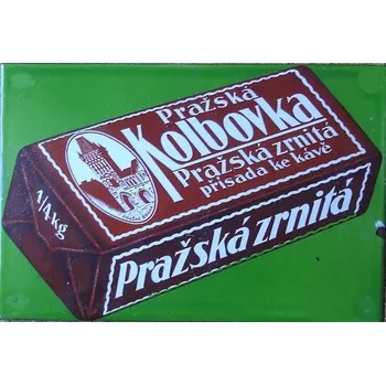 Plechová cedule Plechová retro cedule - Pražská Kolbovka Provedení: Dibond: 20 x 15 cm