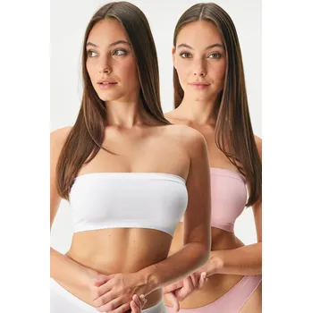 Podprsenka 2PACK Podprsenka Flexi Bandeau bezešvá