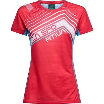 Dámské tričko La Sportiva tričko Wave - dámské - růžová/bílá Velikost: S