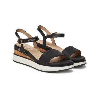 Oblečení a móda Sandály s.Oliver 5-28708-42 Černá 40