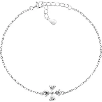 Náramek Brilio Silver Stříbrný náramek se zirkony BRC52W (Ag925/1000, 1,52 g)