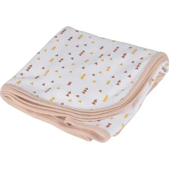 Dětská deka Bílá bavlněná dětská deka 75x75 cm Forest – Bébé Douceur ID_1762600