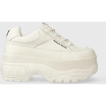 Pánské tenisky Kožené tenisky Naked Wolfe Sporty, 41, bílá, 00X