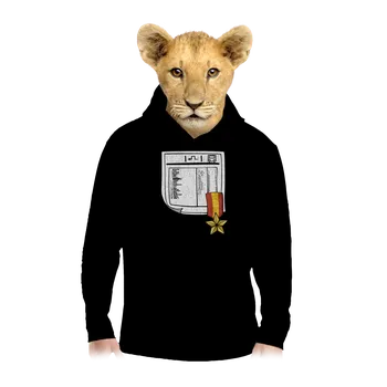 Chlapecká mikina Bastard Jízdní řád dětská mikina klokanka Black