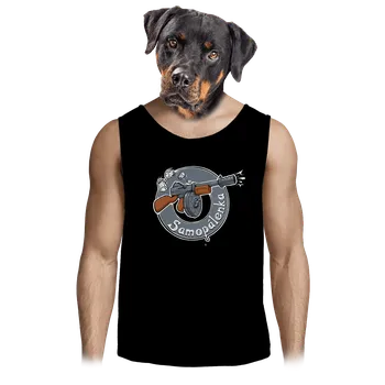 Pánské tílko Bastard Samopálenka pánské tílko Black