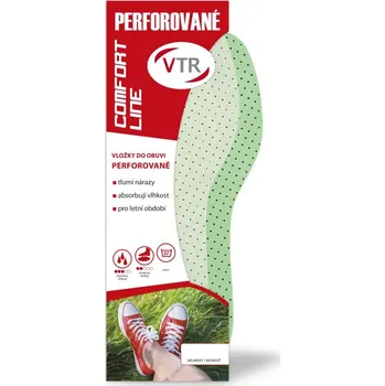 Vložka do bot Vložky VTR perforované Velikost doplňků: 30/31