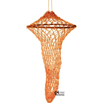 Pro koně Síť na seno Horka -EASY FILL- - Oranžová
