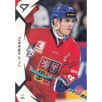 Sběratelská karetní hra řadová karta FILIP PŘIKRYL 24-25 SZ Hokejové Česko číslo 53