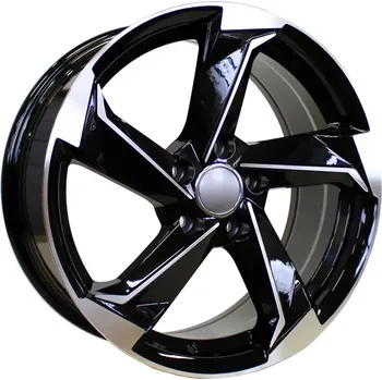Alu kolo Alu kola Racing Line B5185, 17x7.5 5x112 ET35, černá + leštění