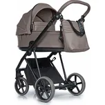 ROAN kombinovaný kočárek Ivi Vintage Raisin Rum Eko-kůže