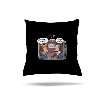 Polštář Bastard Radim rulík polštář Black