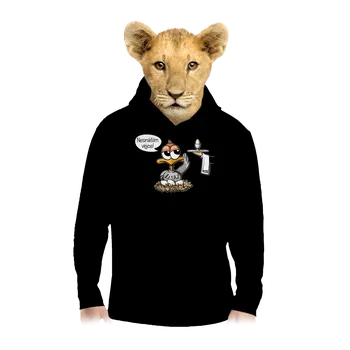 Chlapecká mikina Bastard Nesnáším vejce dětská mikina klokanka Black