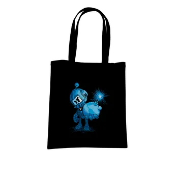 Nákupní taška Bastard Časovaná bomba taška Black