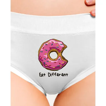 Souprava dámského spodního prádla Bastard Eat different dámské kalhotky White