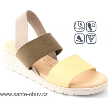 Dámská zdravotní obuv SANTÉ MC/1427 LIMON vycházková obuv vel.37-41, --- - 37