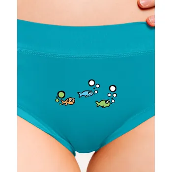 Souprava dámského spodního prádla Bastard Nehoda dámské kalhotky Turquoise