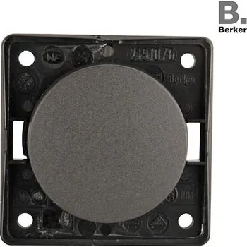 Kulatý kolébkový vypínač integro barva antracit