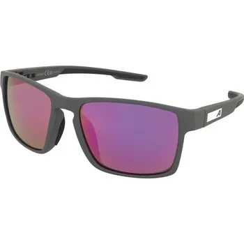 Sluneční brýle Sluneční brýle Alpina Stream Midnight Grey Matt/Purple Mirror