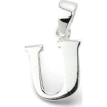 Náramek ORIENTAL Stříbrný přívěsek Písmeno "U" (Ag 925/1000, 0,89 g)