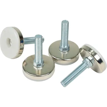 Nábytkové kování Matabro MB-LT07-73B, Nastavitelné nožičky pro dílenský nábytek | 4 ks